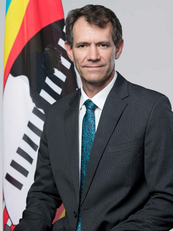 Hon. Neal Rijkenberg — Honorable Minister of Finance: Kingdom of Eswatini